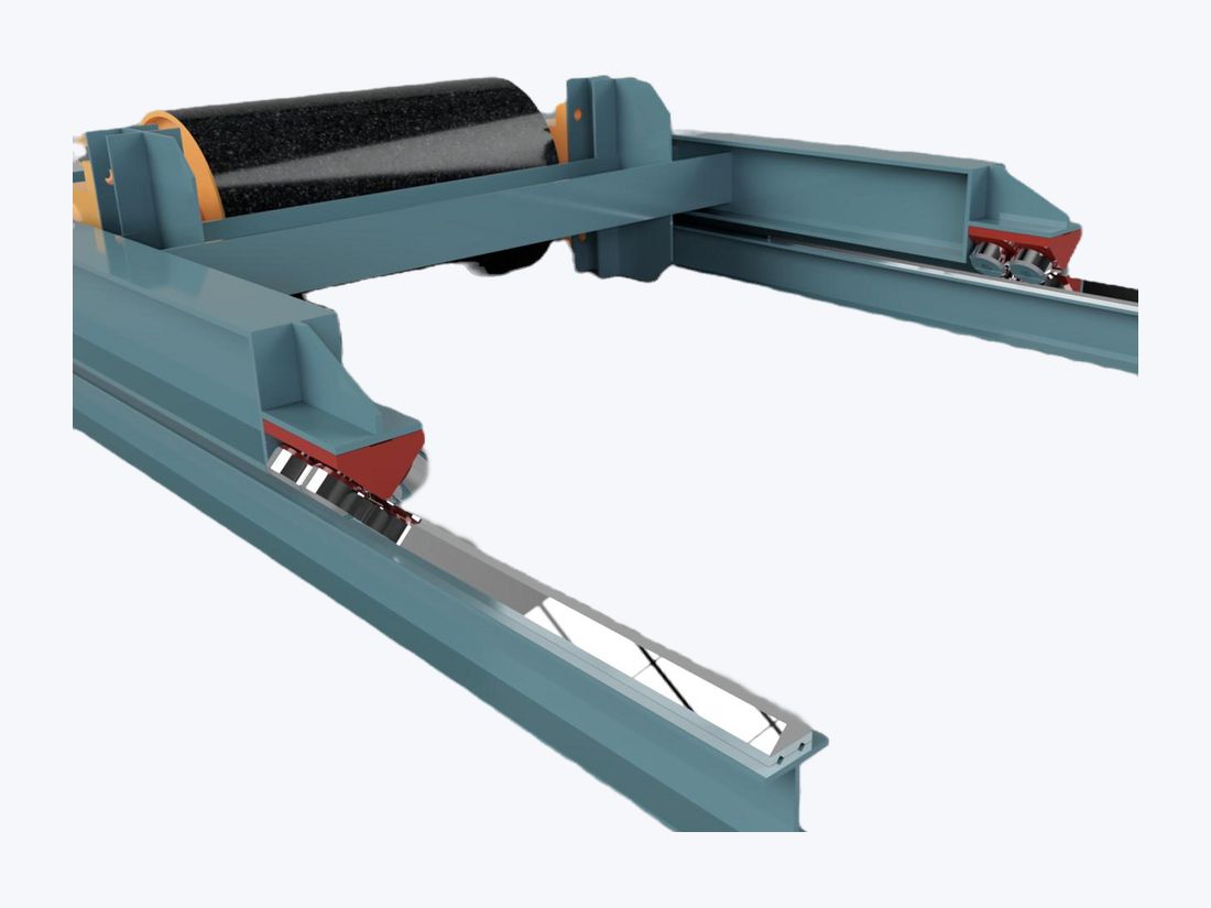 Conveyor design, 3D model